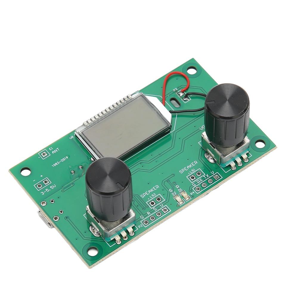 Automatic Search FM Receiver Module Stereo Output Digital FM Receiver  for LCD Display