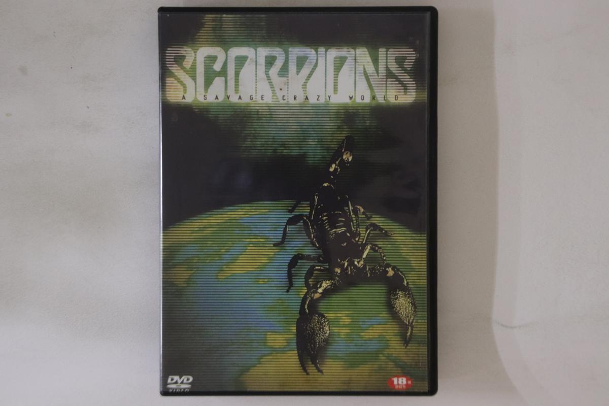 

DVD SCORPIONS - Savage Crazy World 4400631889 Island Def Jam 2002 Canada Rock Used