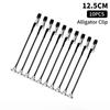 10/12Pcs Third Hand With Strong Magnetic Base Flexible Arms Pcb Holder For Electronics Repair - Alligator Clip Welding Tool