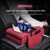 Auto Mittelarmlehnenbox Polster mit Höhenverstellung, Taschentuchbox Aufbewahrung und Getränkehalter