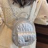 Korean Version of Fashion Portable Small Bag Women 2025 New High-value Chain Backpack Crossbody Casual Bag Women