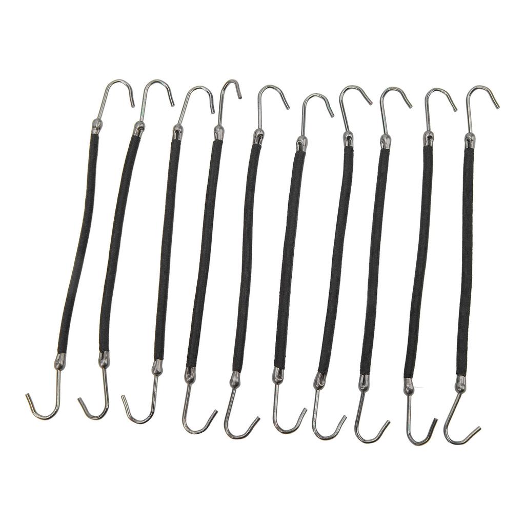 10 Stück Pferdeschwanzhalter Haken Damen Mädchen Flexibles Elastisches Haarband Haken Styling Werkzeug für Verabredungen
