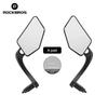 ROCKBROS Grip Plug MTB Rearview Mirror HD 360° Adjustable Rotating High Strength Bicycle Plane Mirror Bike Accessories Parts