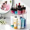 360° Rotating Kitchen and Bathroom Organizer for Spices, Cosmetics, and Skincare