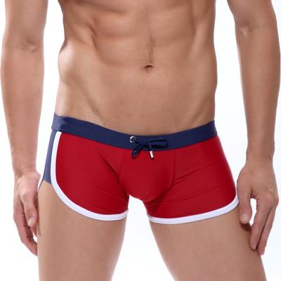 Neue Mode Schnelltrocknende Herren Badehose mit eckigem Bein - Übergröße Badeshorts