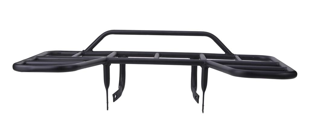 ATV Buggy hinten hintere Ladefläche Customteile 4-Rad Träger, Träger, schwarz, Stahl, Ladefläche, Universal, Aftermarket, Motorrad,