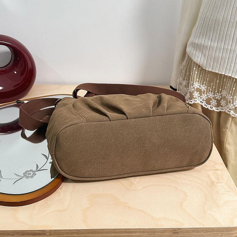 Vintage Shoulder Bag Women's Canvas Tote Bag