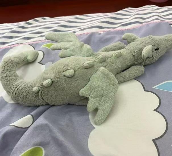 Jellycat Sky Flying Dragon Plush Toy - Snow, Blue, Pink Dragon Options for Children.