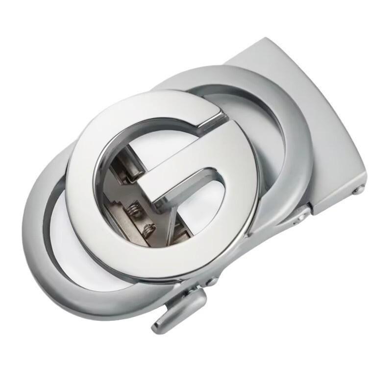 Belt Buckle Zinc Alloy Automatic Buckle Z-Buckle Men'S Belt Buckle Head G-Buckle Leather Belt Head