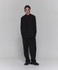 Digeunag Velour Panel Wide Pants (Black)_ Pe3Pa0303