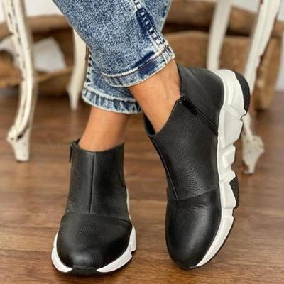 Sneaker Autumn New Women's Fashion Casual Leopard Shoes Platform Ladies Sneakers Low Top Shoes Plus Size 35-43 Zapatos De Mujer