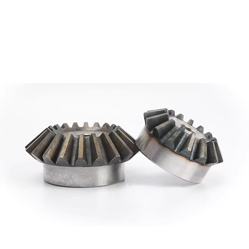 2.5-4M Umbrella Gear 45 Steel Umbrella Gear Industrial Bevel Gear High-frequency Quenching 90 Degree Bevel Gear 15-30 Teeth