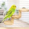 Bite Resistant Hamster Wooden Ladder Wall Mounted Hamster Climbing Toy  Enrichment Activity