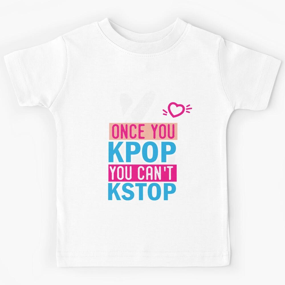 K-pop K-pop Clothing K-pop Music K-pop Classic T-Shirt| Kpop T-Shirt Kids T-Shirt 130