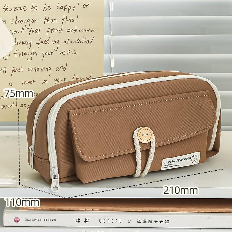 

Пенал большой вместимости, Пенал-косметичка, Сумка для карандашей, Пенал для ручек, Косметичка для ручек, Сумка для ручек, Пеналы, Сумки для карандашей, Зеленый пенал, Школьный пенал