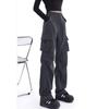 Women's Quick-Dry High-Waist Wide-Leg Work Pants, Windproof and Casual for Autumn/Winter 2024
