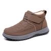 Shoes Men's 2025 Winter New Foreign Trade Snow Boots Outdoor Fleece Cold Resistant Warm Cotton Boots Casual Versatile