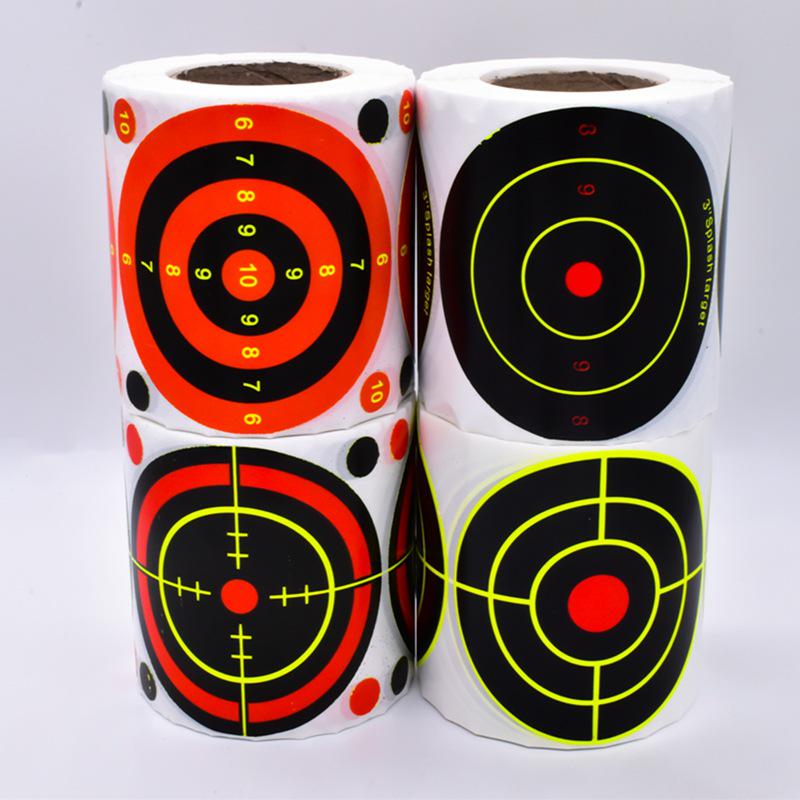 Selbstklebende Spritzer-Schieß- & Bogenschieß-Zielaufkleber