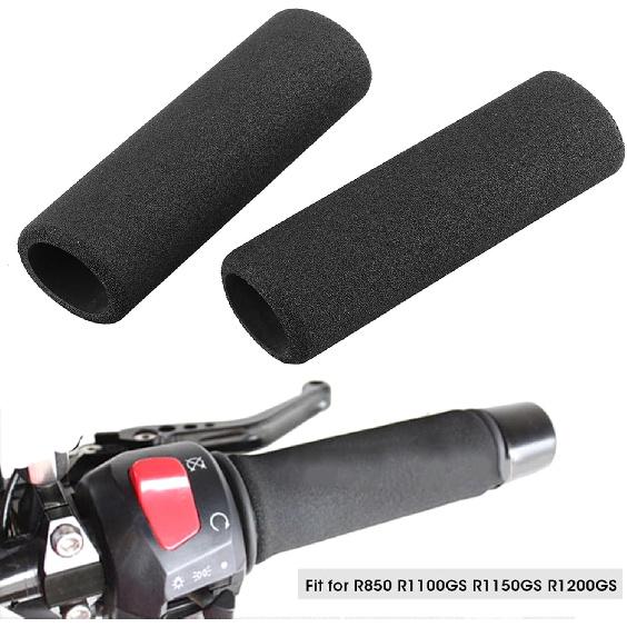 Motorcycle Handlebar Grips, Foam Handlebar Cover Anti Slip Bar Grip Sleeve R1100GS R1150GS R1200GS Soft Shock Absorbing Foam Material Reduce Hand