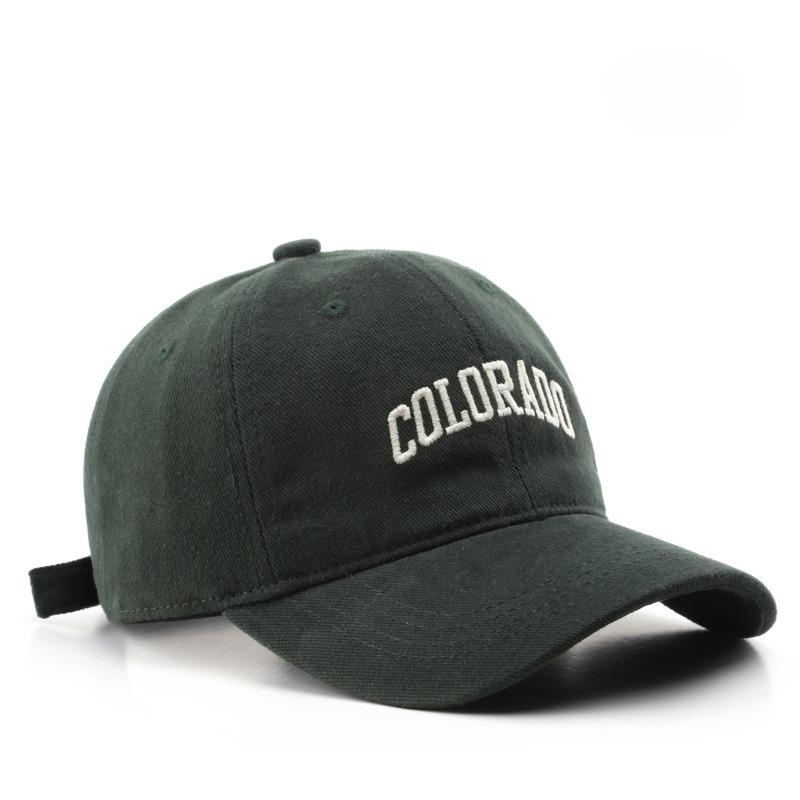 Japanese women's fashion popular retro letter embroidered cap outdoor sports travel shade baseball cap