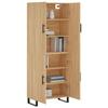 VidaXL Buffet haut Chêne sonoma 69,5x34x180 cm Bois d'ingénierie 3195702