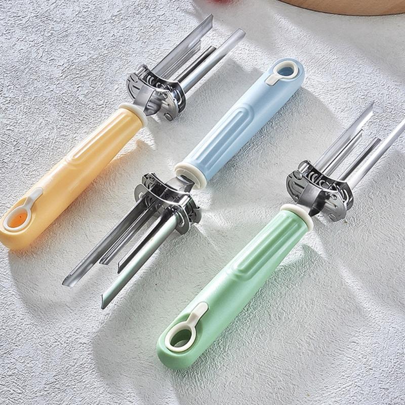 Vegetable Cores Remover Tool Adjustable Diameter For Apples Peppers Stainless Steel Blade Kitchen Gadget