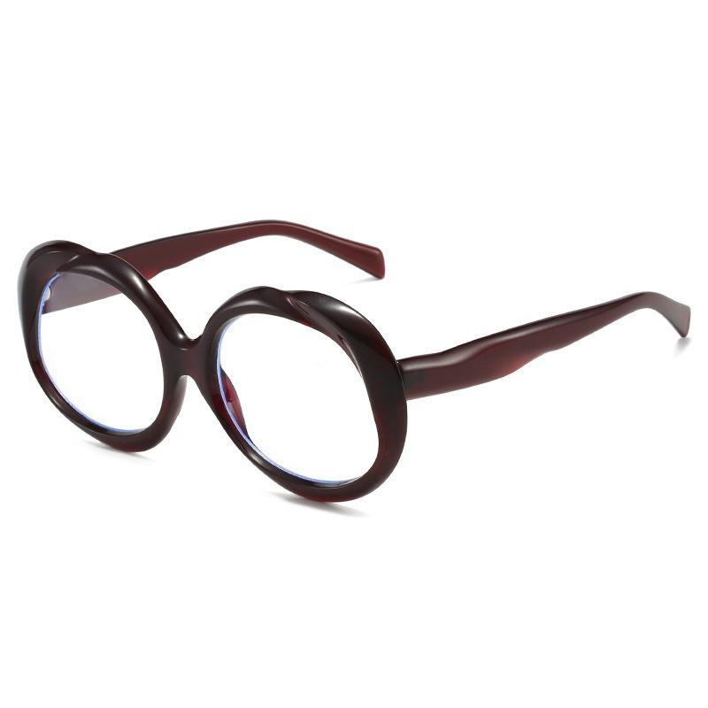 JYL TS Sunglasses UV Round Color Women/5686 B-2669 розовый щербет