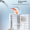 Automatic Bird Feeder Clear Sturdy Bird Automatic Feeding Water Supply Budgies Birds Cockatiel Lovebirds Cage Accessories