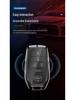 Toyota Sienna 5-Button Key Fob Metal Protective Case for Men