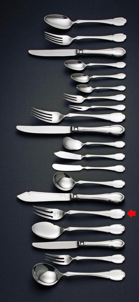 Luckywood Silver Lake Fish Fork 0-17719-000