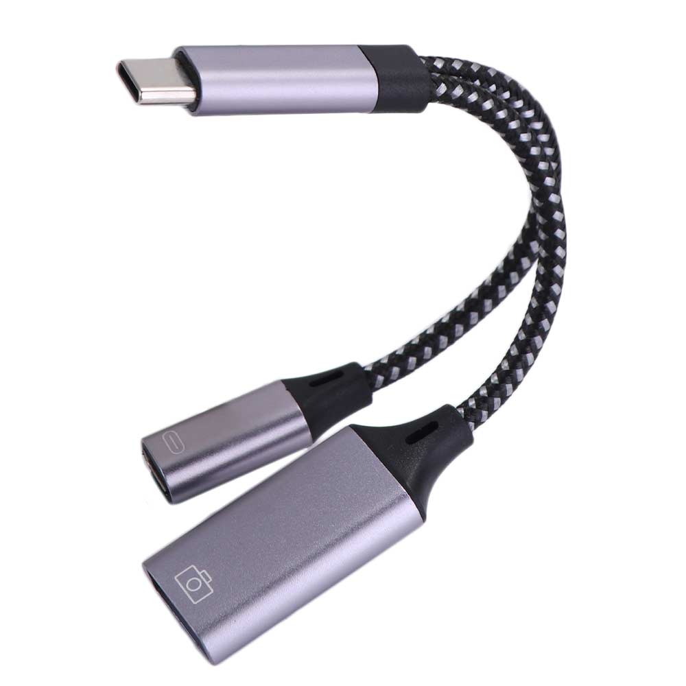 USB 3.0 2 in 1 Type-C To USB a Adapter Y Splitter OTG Charging Adapter  Laptop