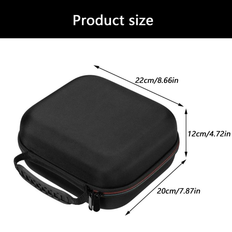 Portable EVA Headphone Storage Case Box With Soft Lining Detail Design for DALI IO-12 Travel Protections