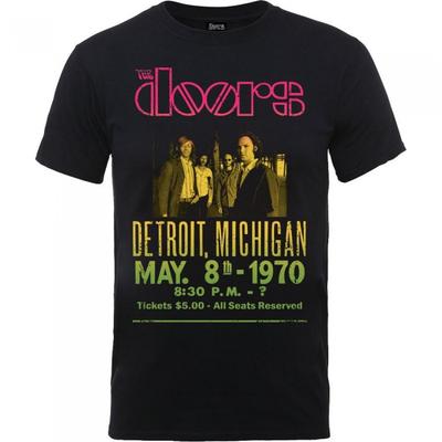 The Doors Unisex Adult Gradient Show Poster Cotton T-Shirt