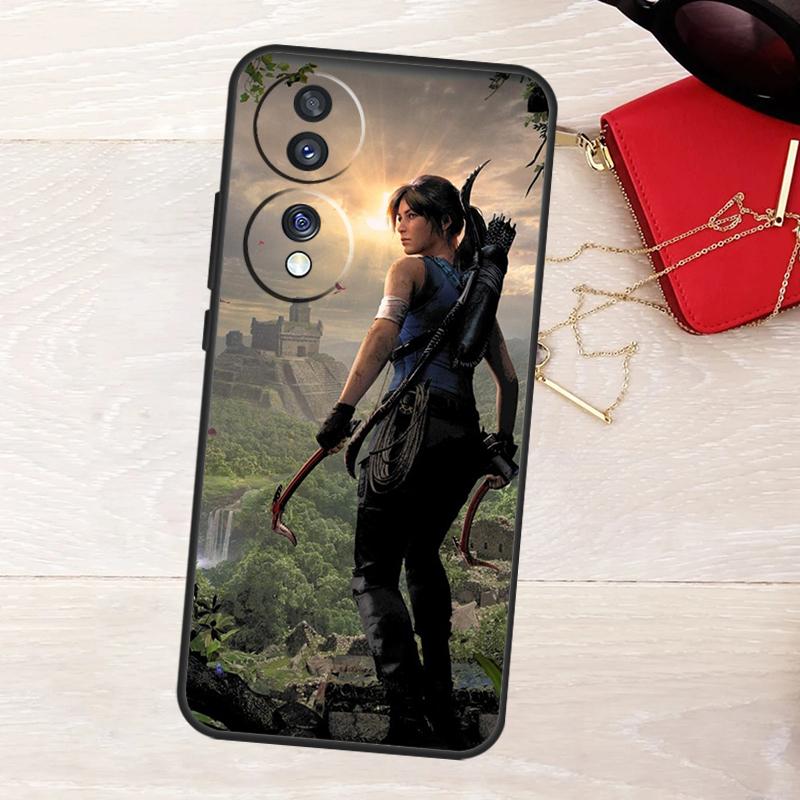 

Lara Croft Tomb Raider Case For Honor 400 Pro 200 Lite 50 70 90 X9a X9b X9c X9d X8a X8b X8c Magic 5 6 7 8 Pro Cover Honor 400