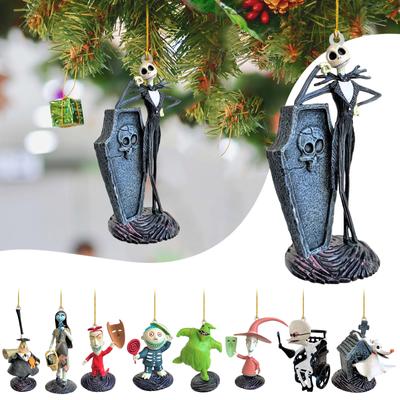 Acryl Niedlicher Weihnachtsanhänger Cartoon Weihnachtsbaum Anhänger Weihnachtsdekorationsanhänger Weihnachts-Heimdekorationsanhänger