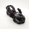 1:24 Ferrari LaFerrari Schwarzes Diecast Sportwagenmodell