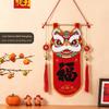 Knitted Hanging Ornament Red Color Wall Hanging Decoration  Chinese New Year