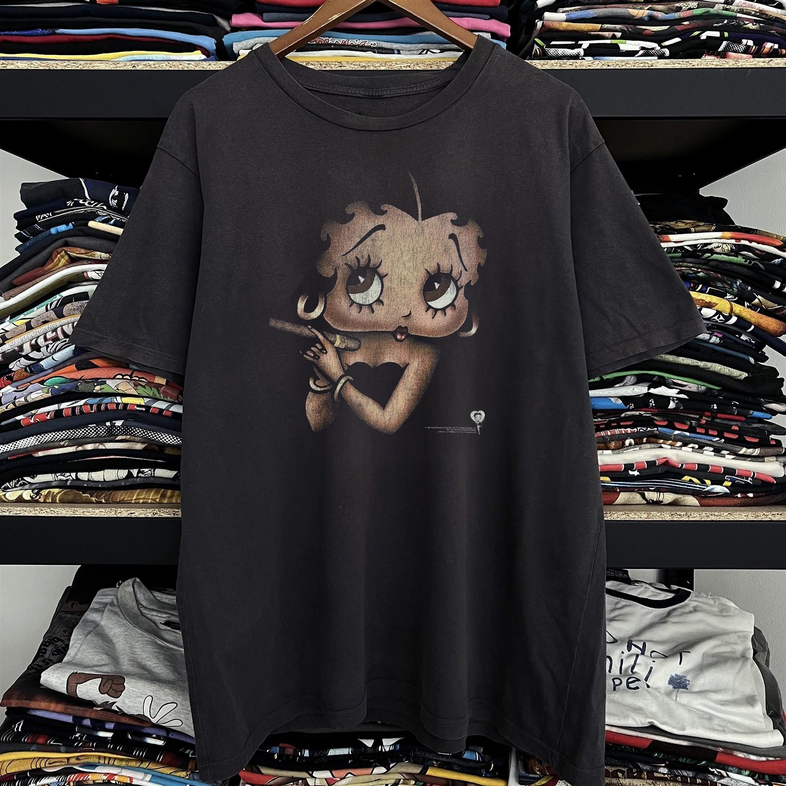 Betty Boop Aged T-Shirt Black S L