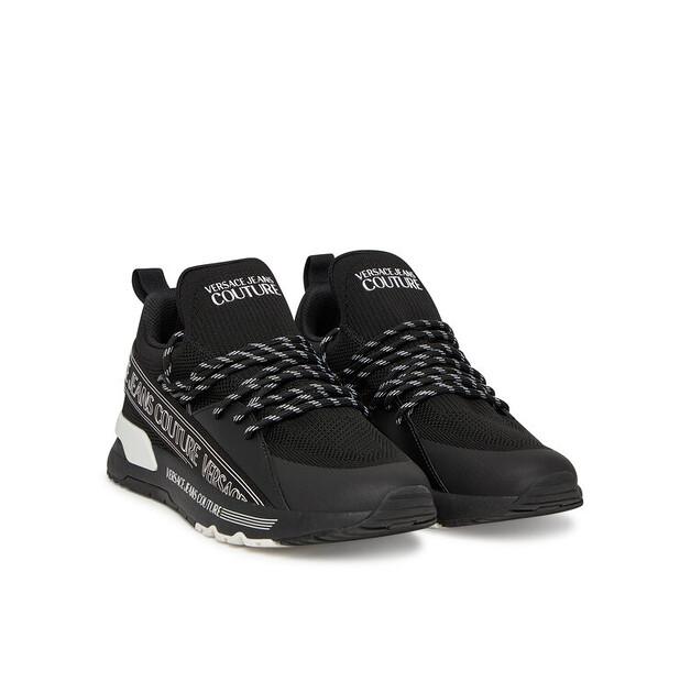 Мужские кроссовки Versace Jeans Couture 78ya3sa3 чёрные