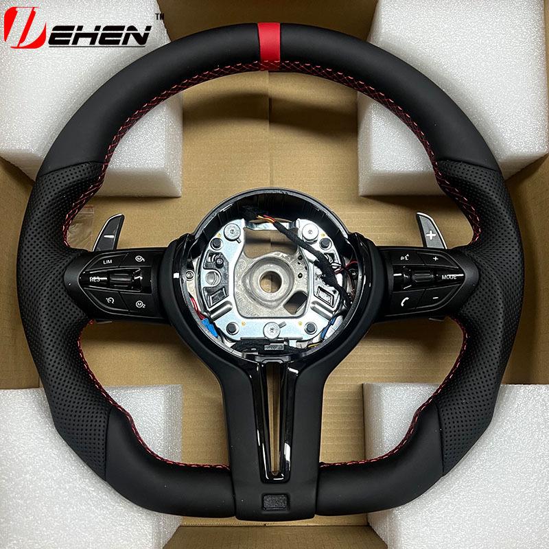 Compatible Steering Wheel Cover for BMW Models: X1 To X6, M3, M5, F10, F15, F30, X3, E70, E60, E90
