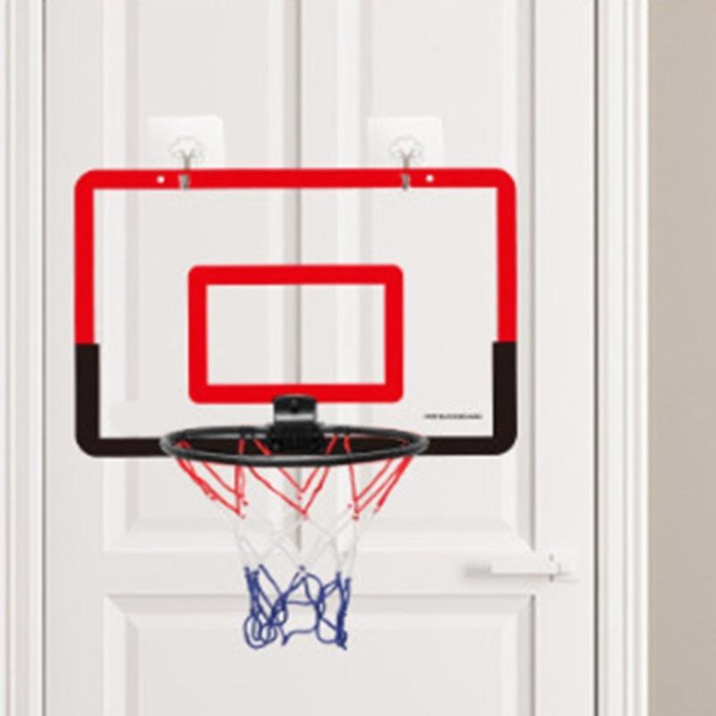 Home Exercise Basketball Hoop Wall Frame Stand Lifting Basket Hanging Backboard Portable Funny Small Basketball Hoop