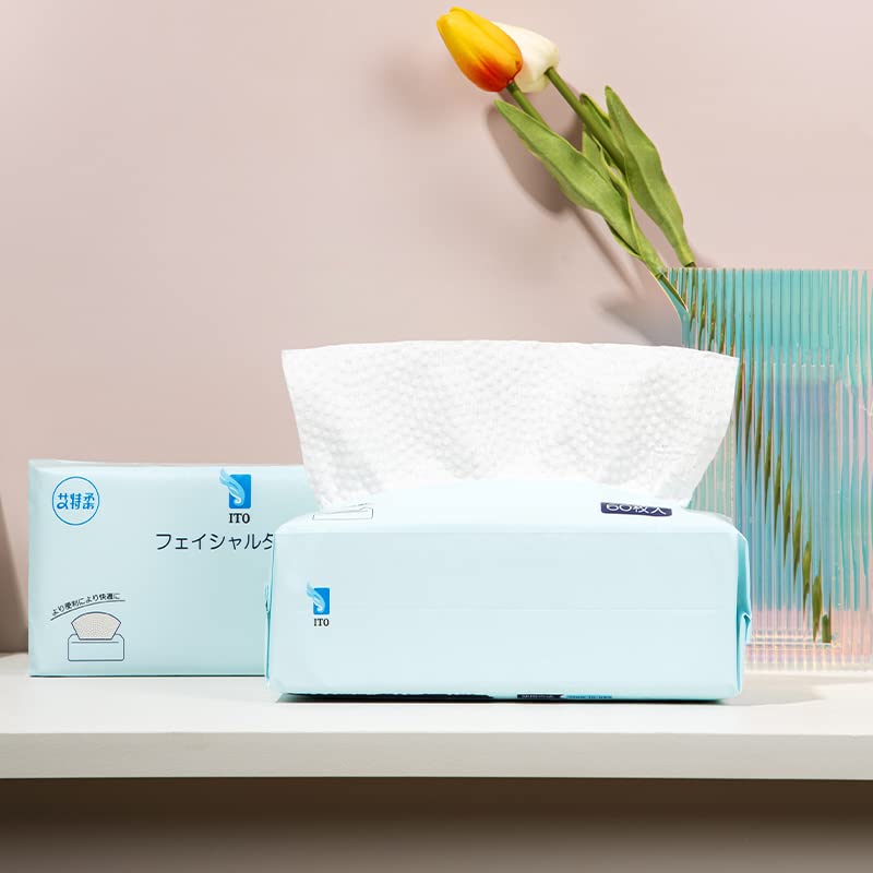 ITO Čisticí pleťové ubrousky Jednorázové Zabraňují pleti Pro citlivou Pro ruce Pro obličej Pro make-up Ne Okamžitá hydratace Pro mokré i suché Jemné na