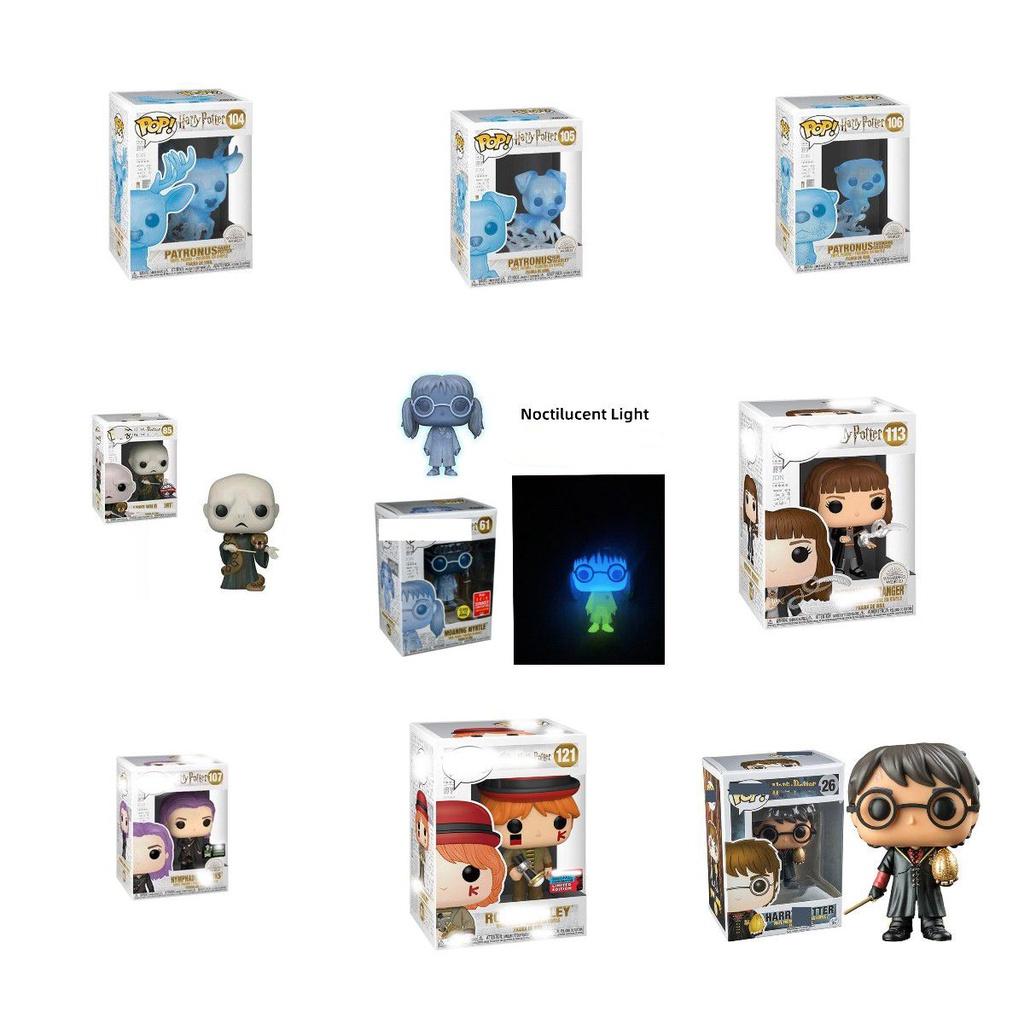 Harry Potter Luminous Character Figure Doll Pop Model Toy For Collection And Decoration