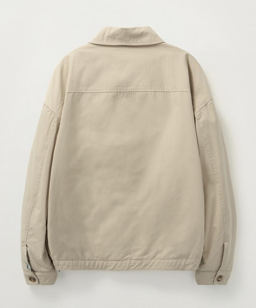 Satur Cotton Washed Jacket Beige