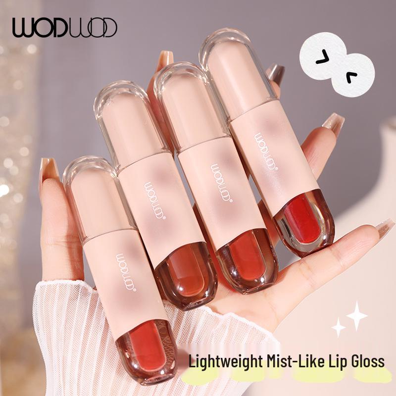 

WODWOD Light Gauze Mist Velvet Matte Lip Stain - Nude Gray Pink Lipstick