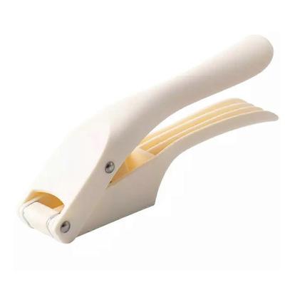2-in-1 Knoblauchpresse Knoblauchhacke Knoblauchzerkleinerer mit abnehmbarem Griff