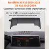 Car Phone Holder 15W Fast Charging Wireless Support  For BMW X5 F15 X6 F16 Mount Screen Mobile Phone