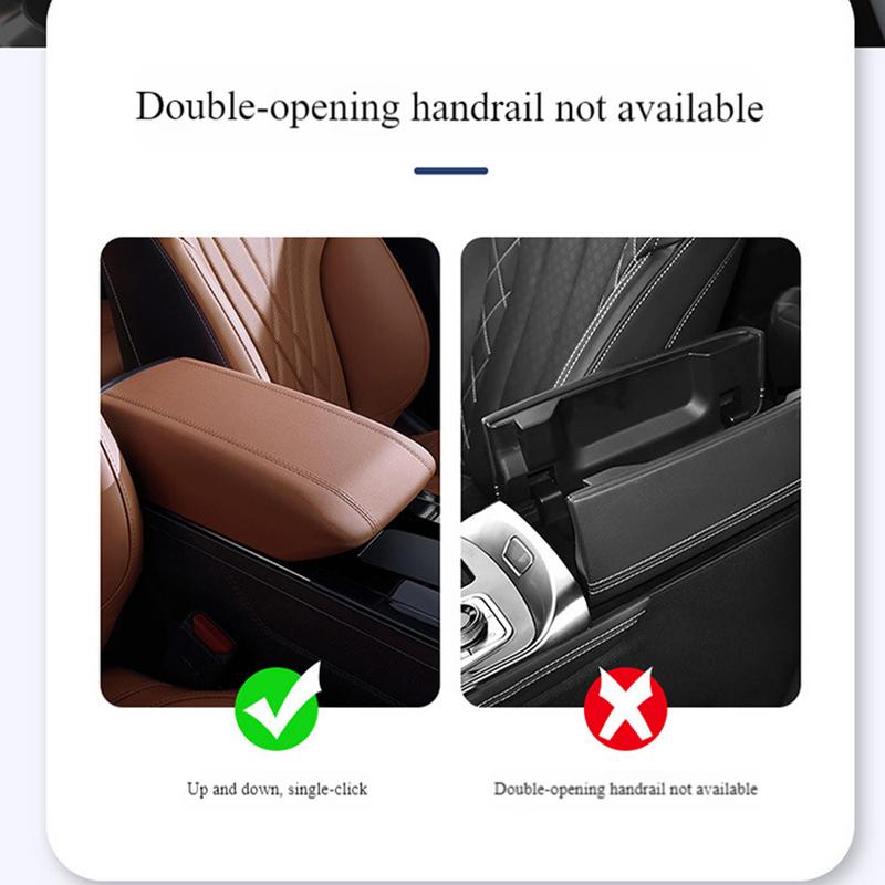 Car Console Storage Organizer High Temperature Resistant Car Seat Organizer Car Seat Storage Wear-Resistant Console Storage