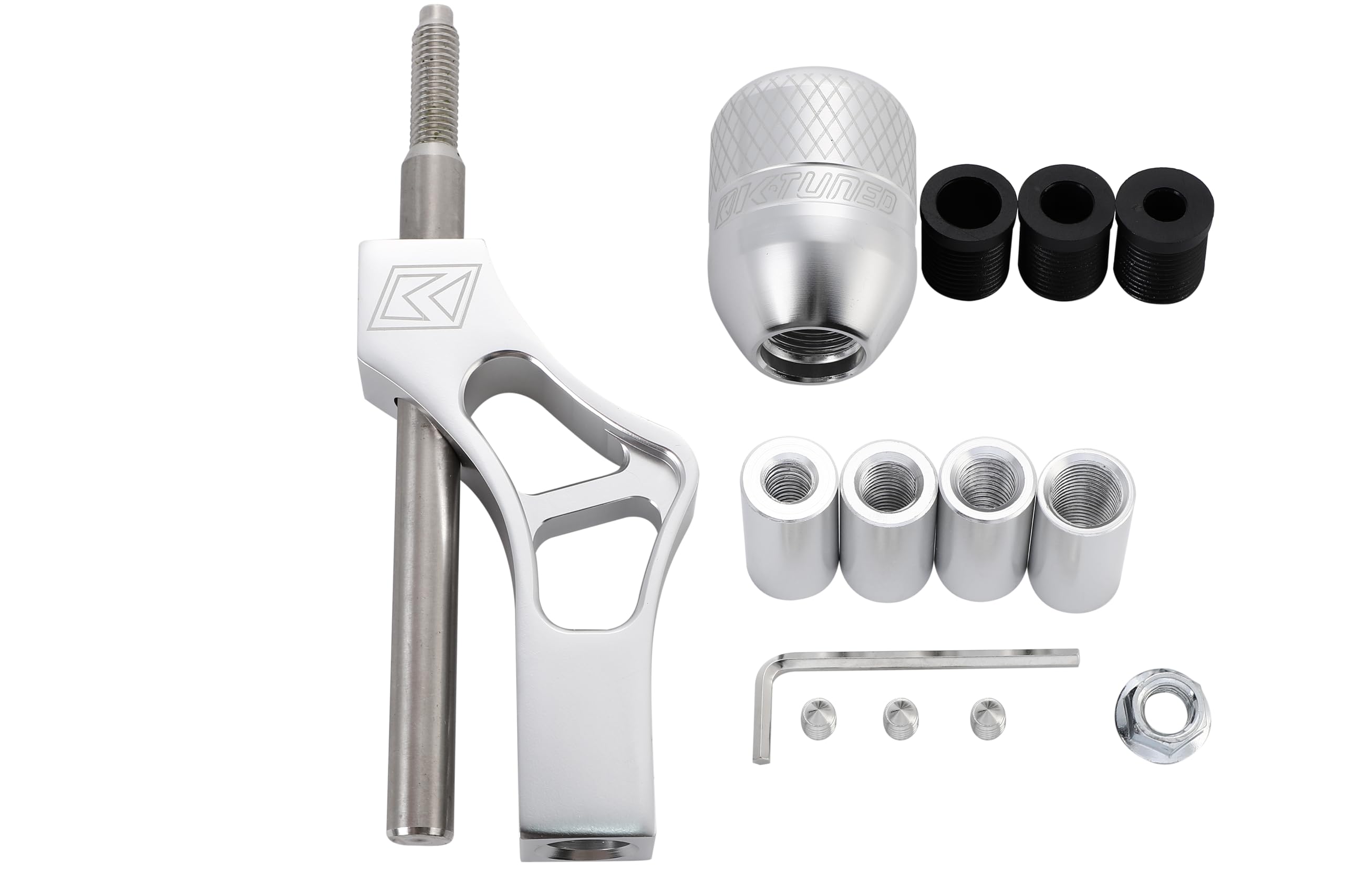 

Удлинитель ручки переключения передач из алюминиевого сплава для грузовиков и легких автомобилей с ручной коробкой передач, длинный регулируемый рычаг переключения передач, квикшифтер, универсальная посадка для автомобилей, трансмиссия, адаптер,