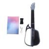 Foldable Electronic Guitar Toy for Kids 7 Notes Keys Rechargeable Battery Portable Music Educational Instrument Travel Gift